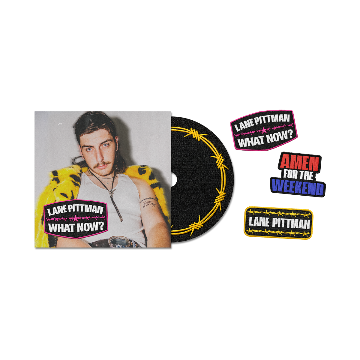 WHAT NOW? - CD + Patch Pack [Pre Order]